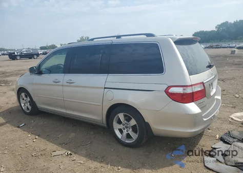 2006 Honda Odyssey Touring from USA, damaged, VIN 5FNRL38846B080665